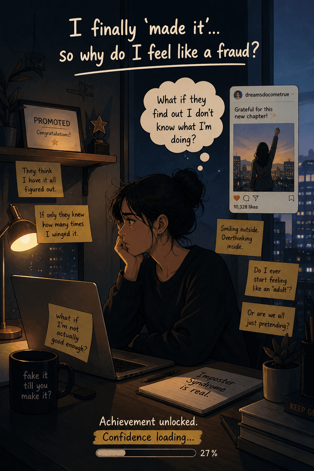 I finally ‘made it’… so why do I feel like a fraud?