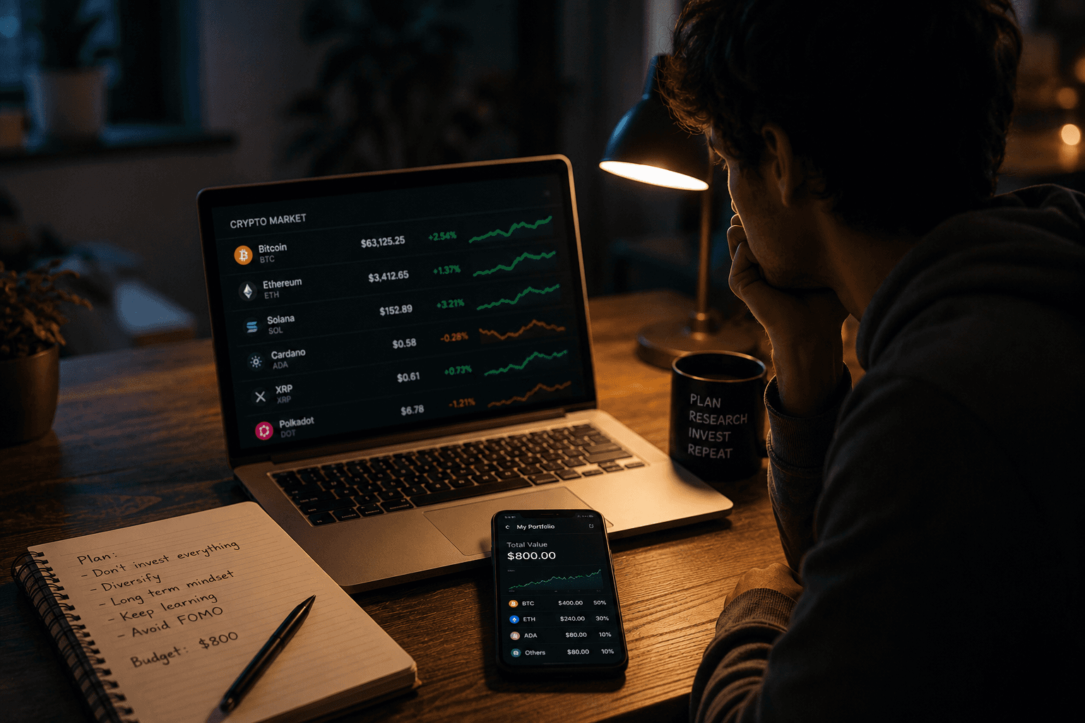 I have $800 ready to invest… and I’m scared of making the wrong move