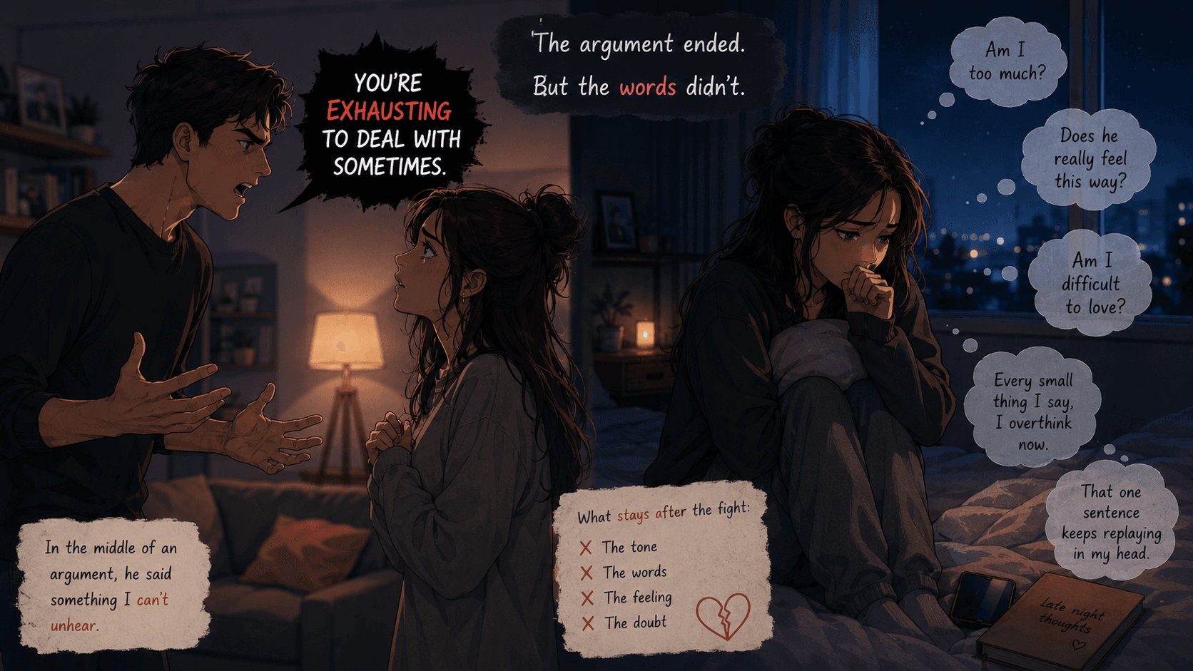 My boyfriend said something during an argument that I can’t unhear